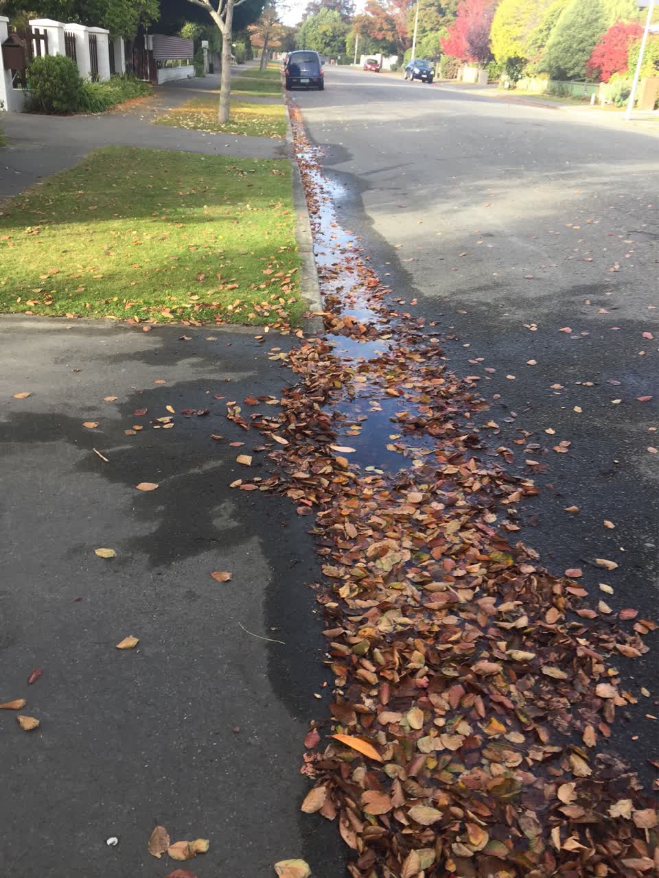 The photograph attached to this water supply report