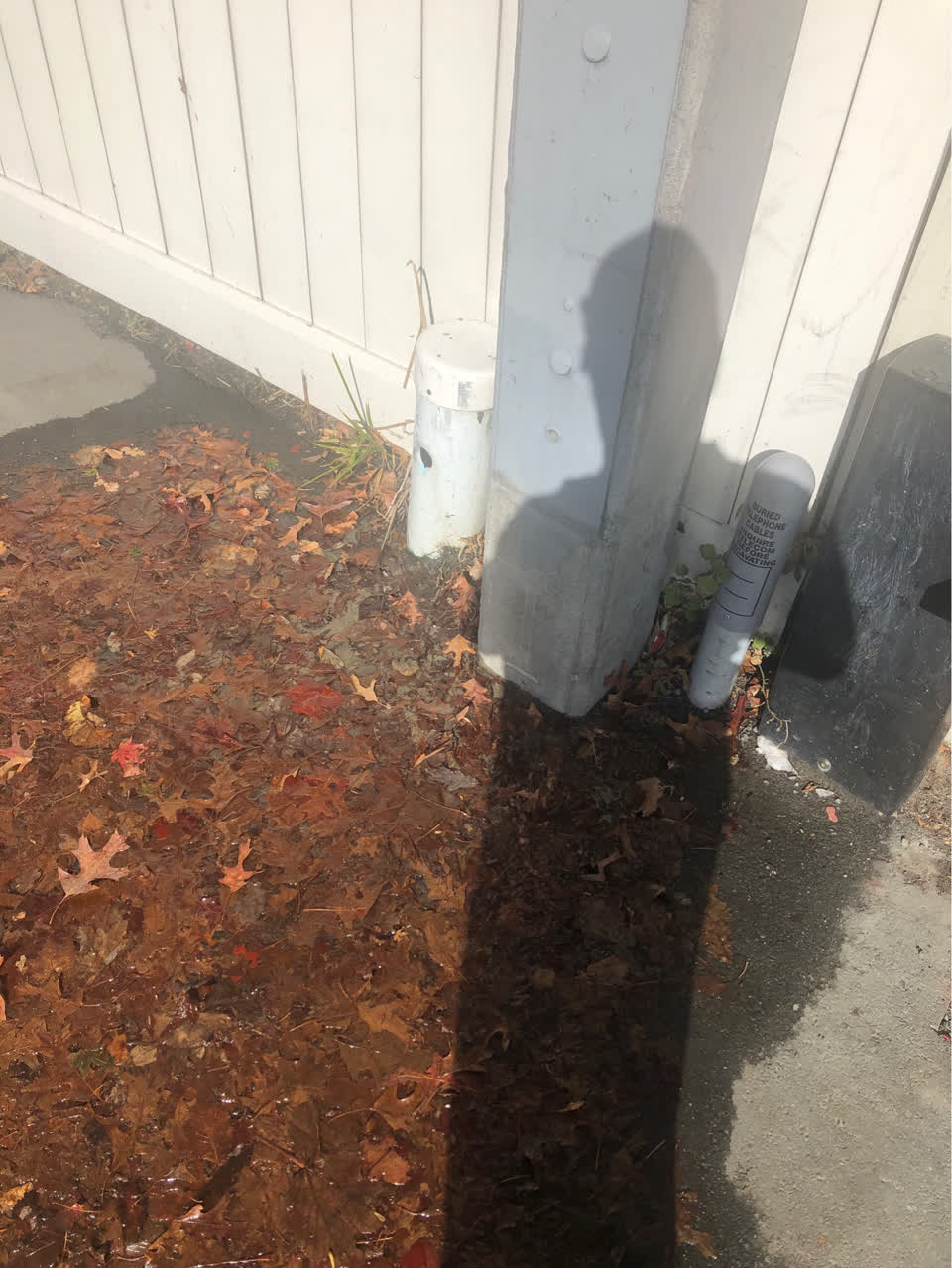 The photograph attached to this water supply report