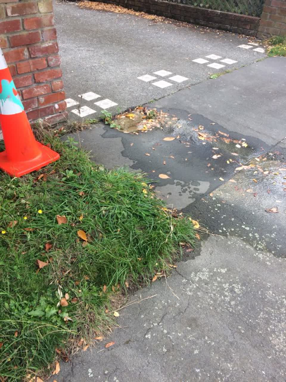 The photograph attached to this water supply report