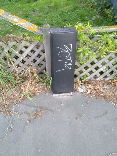 Graffiti, a report photo
