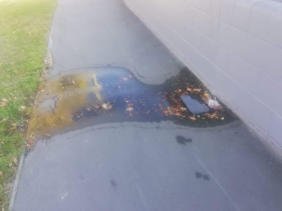 The photograph attached to this water supply report