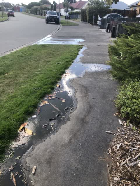 Flooding, a report photo