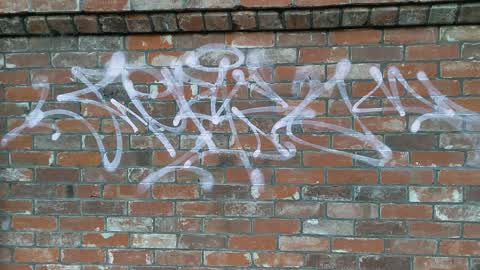 Graffiti, a report photo