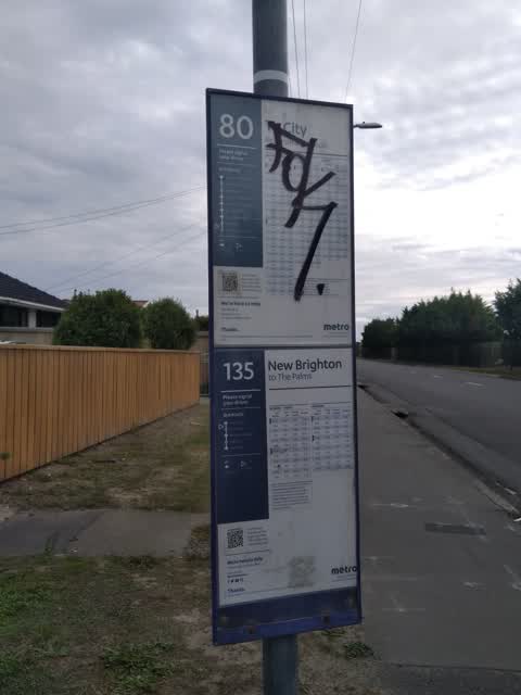 Graffiti, a report photo