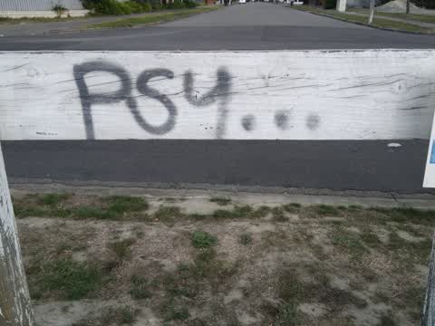Graffiti, a report photo
