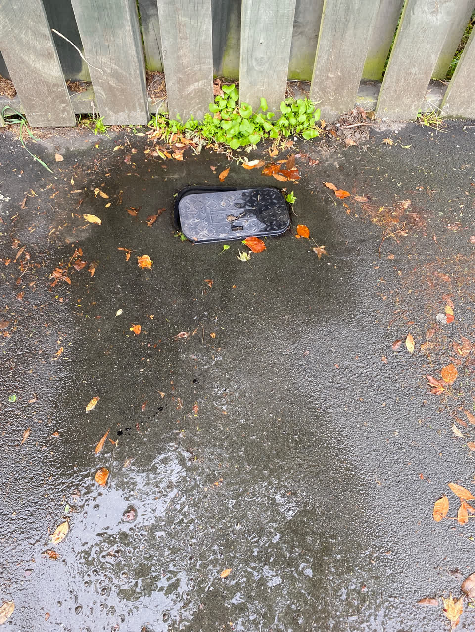 The photograph attached to this water supply report