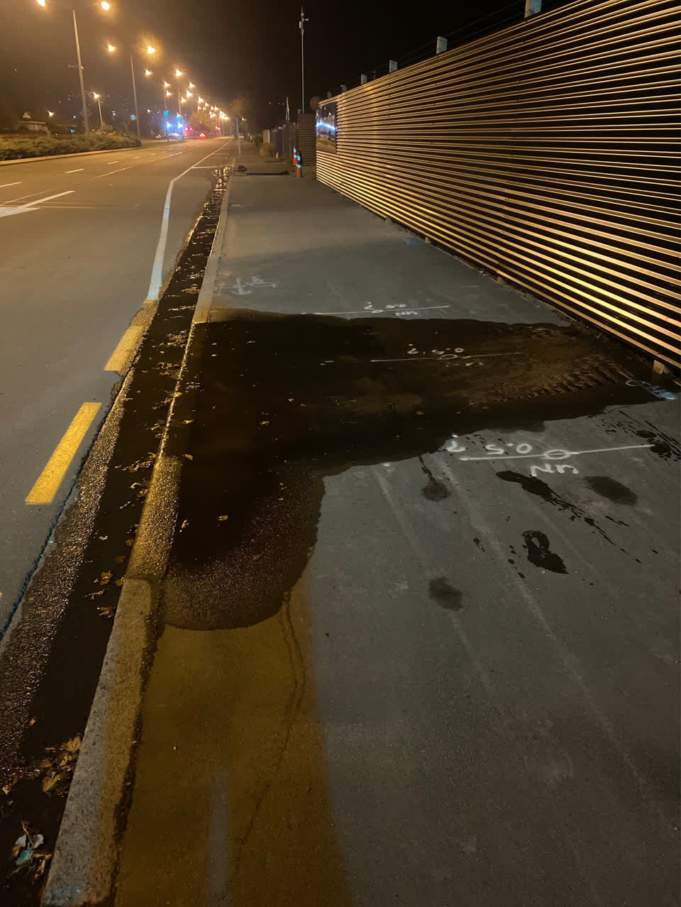 The photograph attached to this water supply report