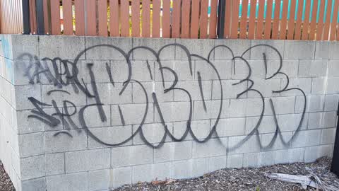 Graffiti, a report photo