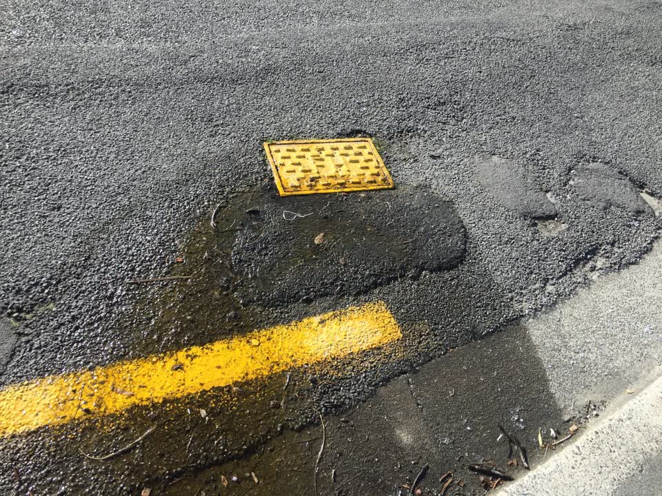 The photograph attached to this water supply report