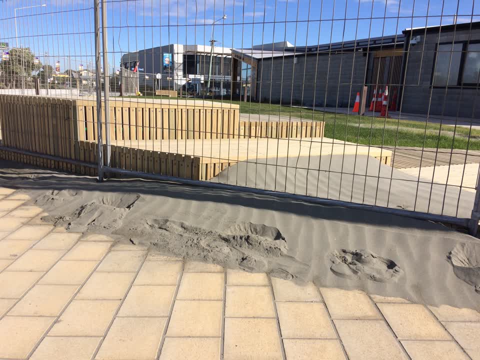 The photograph attached to this parks report