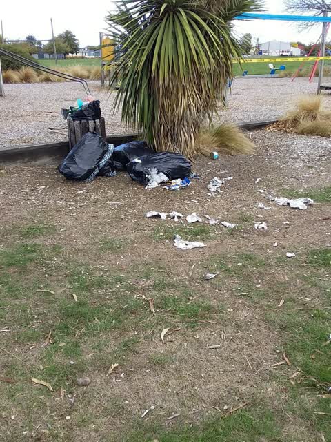 Rubbish/Recycling, a report photo