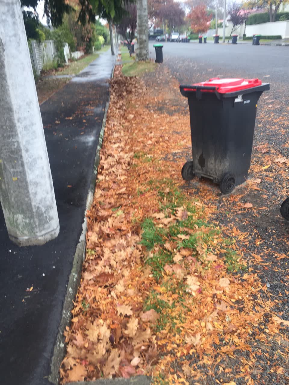 The photograph attached to this wastewater/stormwater report