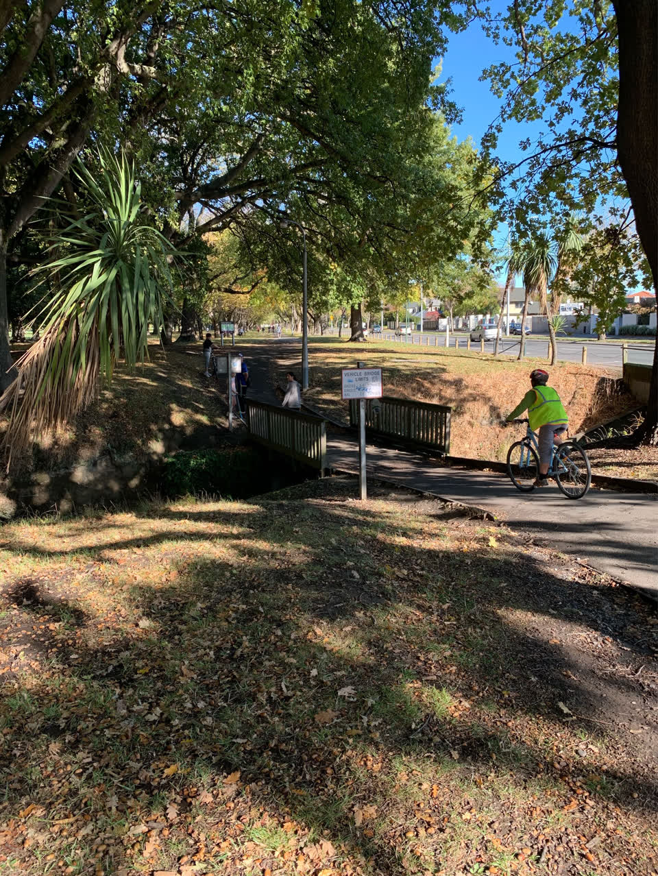 The photograph attached to this parks report