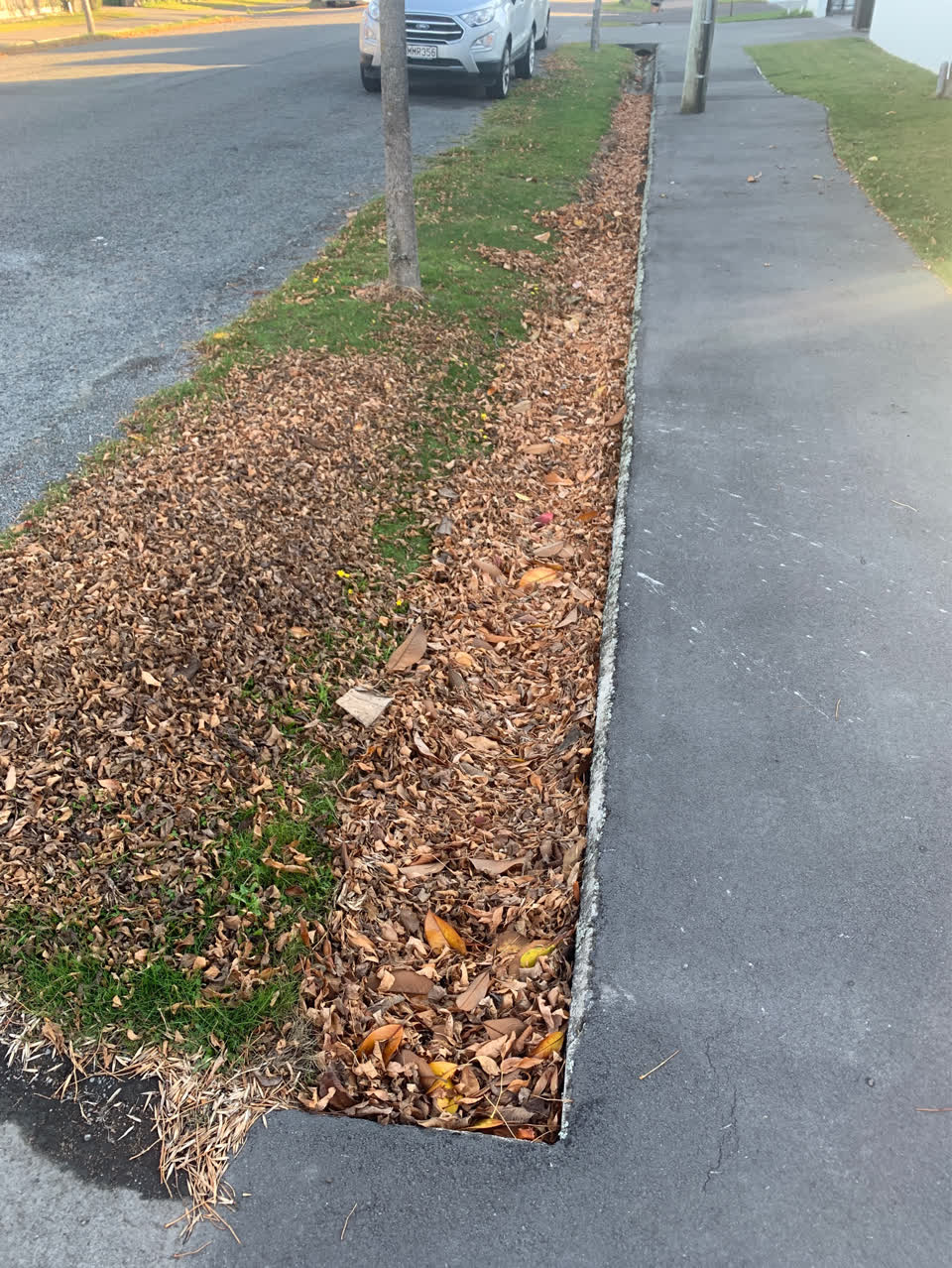 The photograph attached to this wastewater/stormwater report