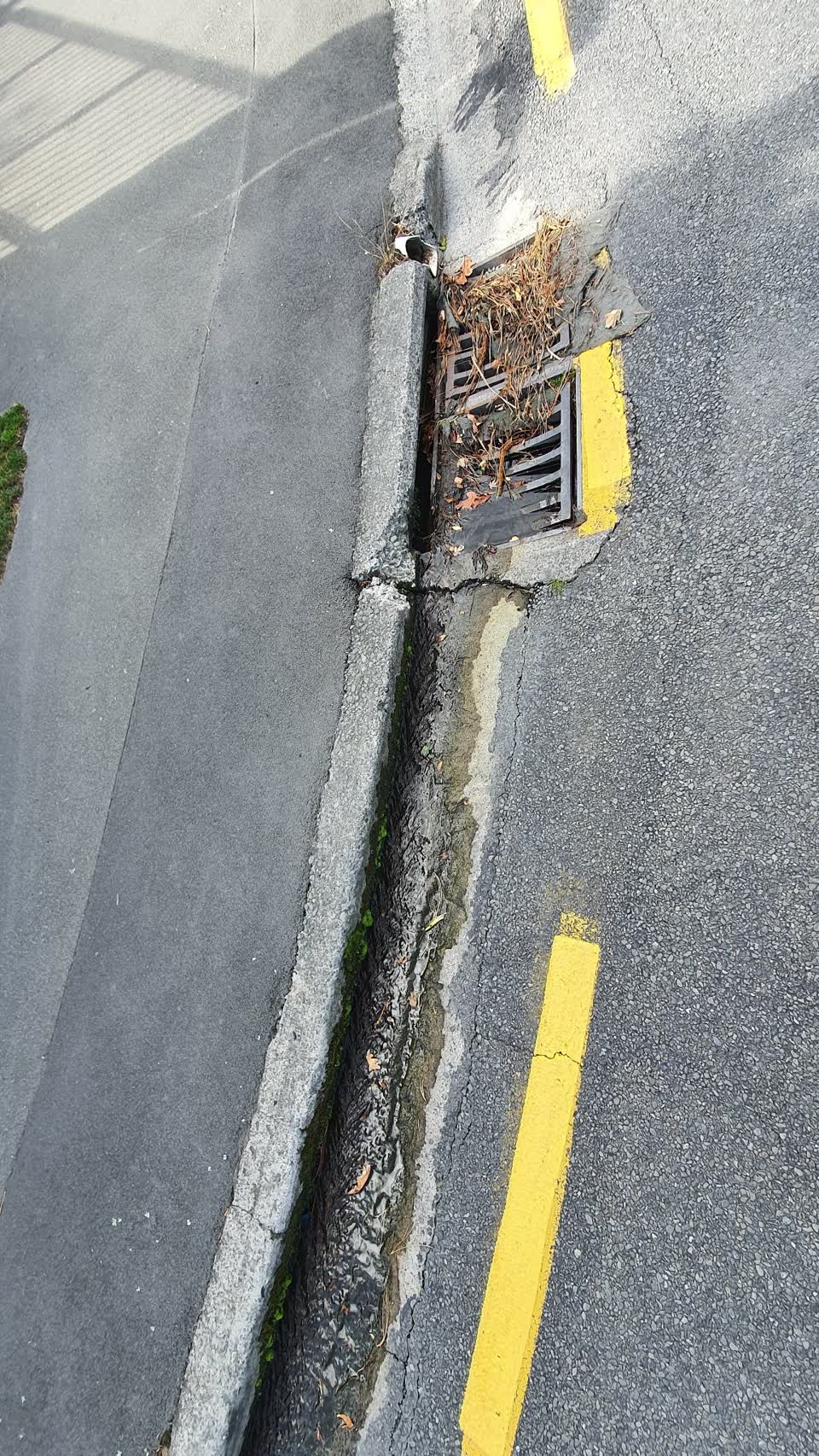 The photograph attached to this wastewater/stormwater report