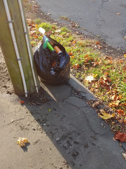 Rubbish/Recycling, a report photo