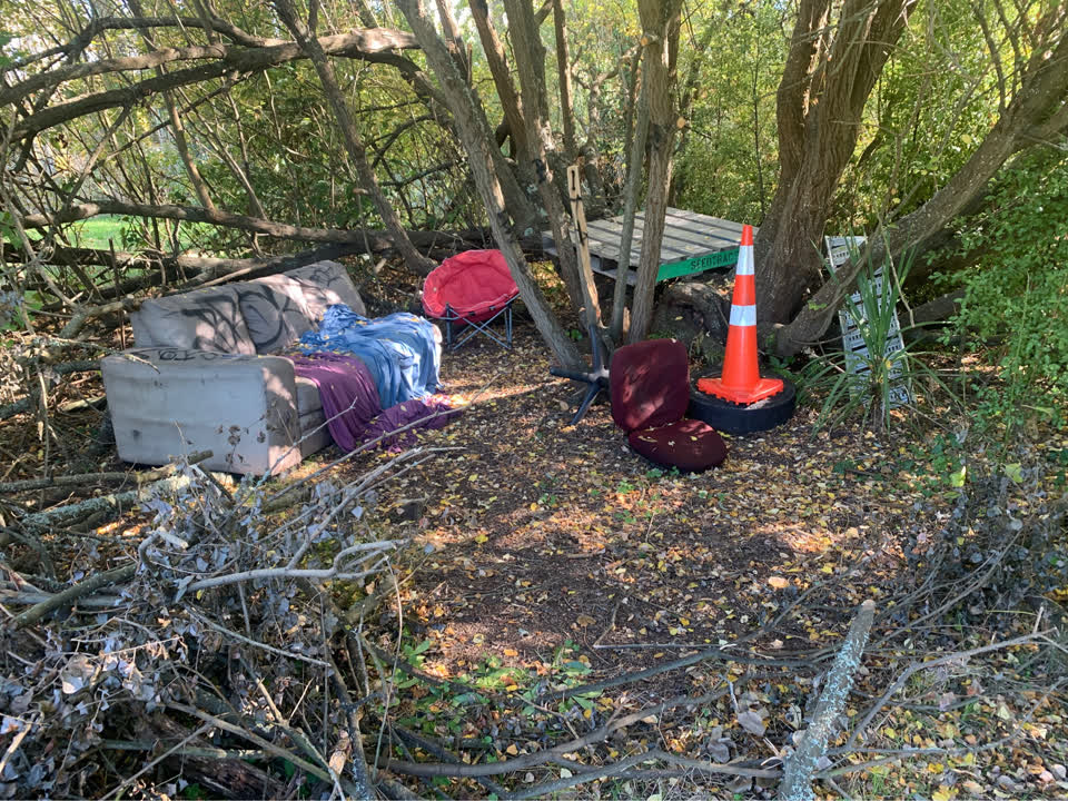 The photograph attached to this parks report