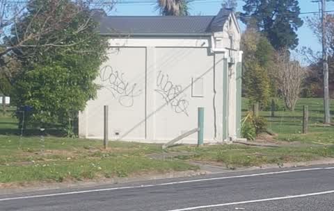Graffiti, a report photo