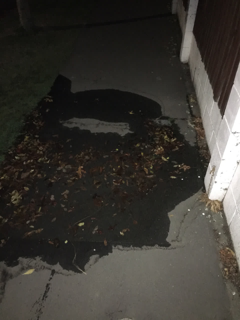 The photograph attached to this water supply report
