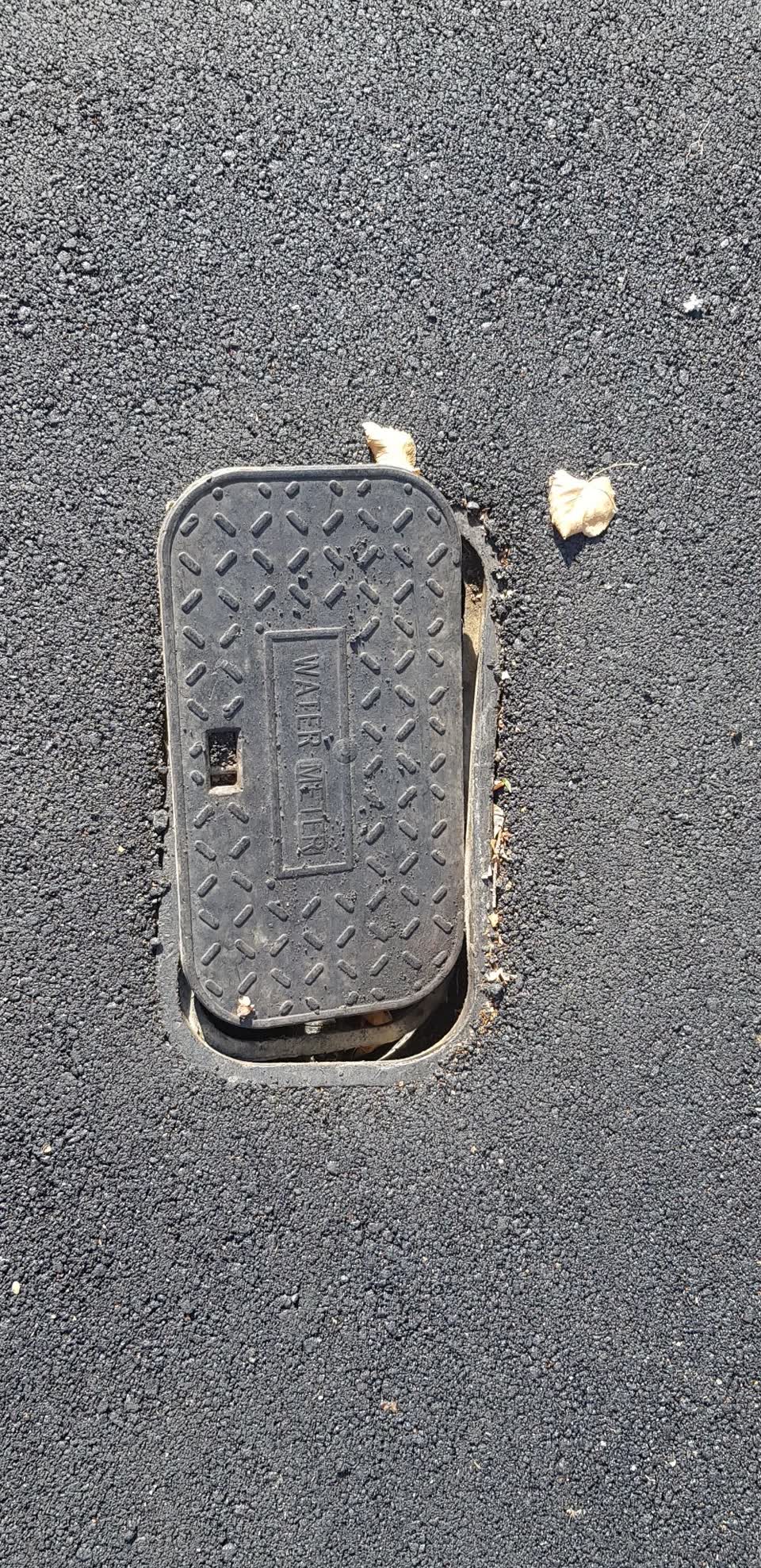 The photograph attached to this water supply report