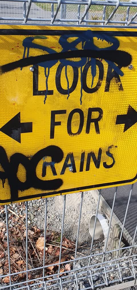 Graffiti, a report photo