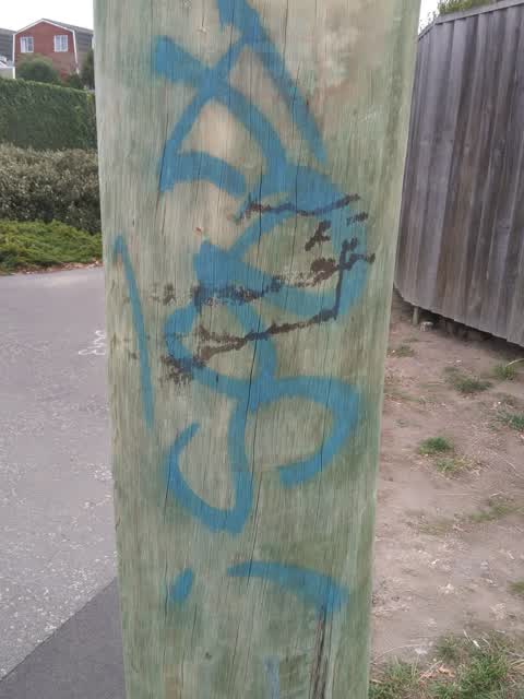 Graffiti, a report photo