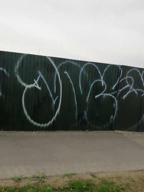 Graffiti, a report photo