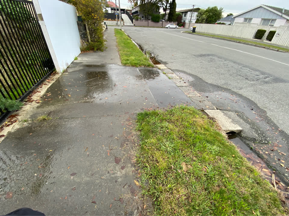 The photograph attached to this water supply report