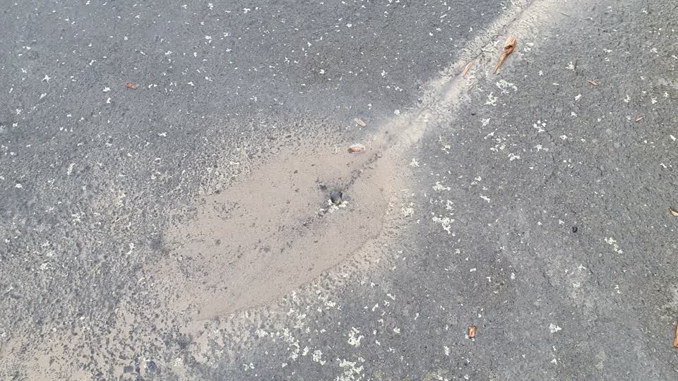 The photograph attached to this water supply report