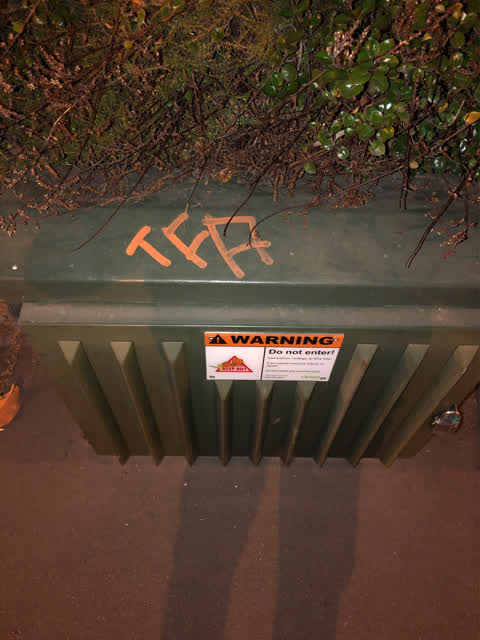 Graffiti — a report photo