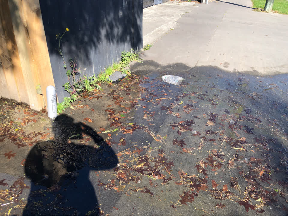 The photograph attached to this water supply report