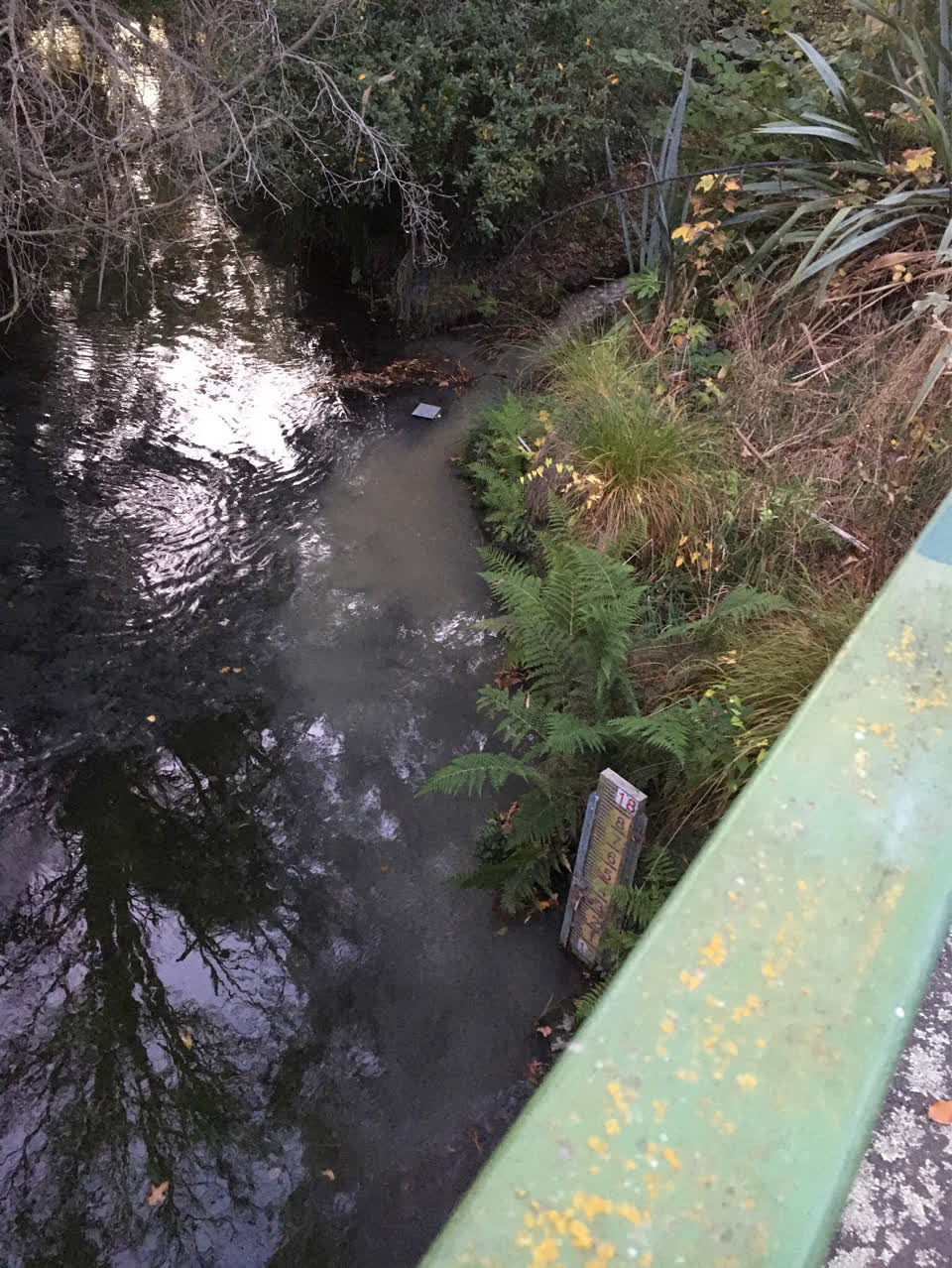 The photograph attached to this wastewater/stormwater report