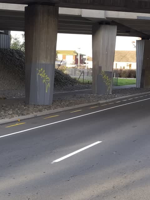 Graffiti, a report photo