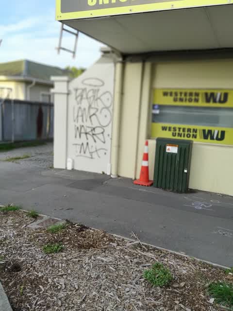 Graffiti, a report photo