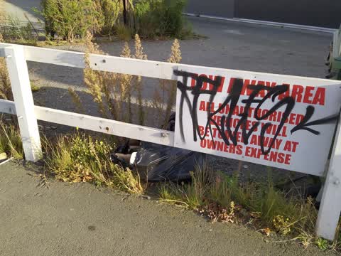 Graffiti — a report photo