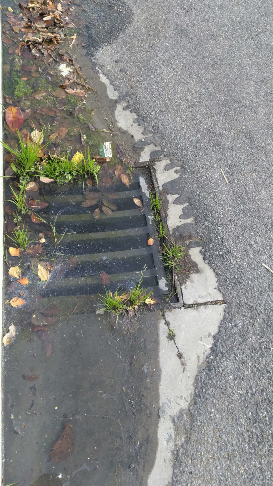 The photograph attached to this wastewater/stormwater report