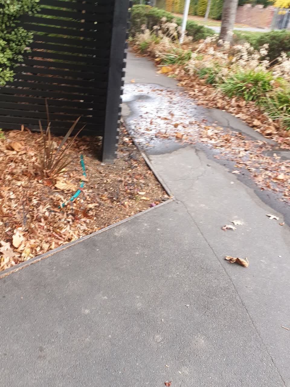 The photograph attached to this water supply report