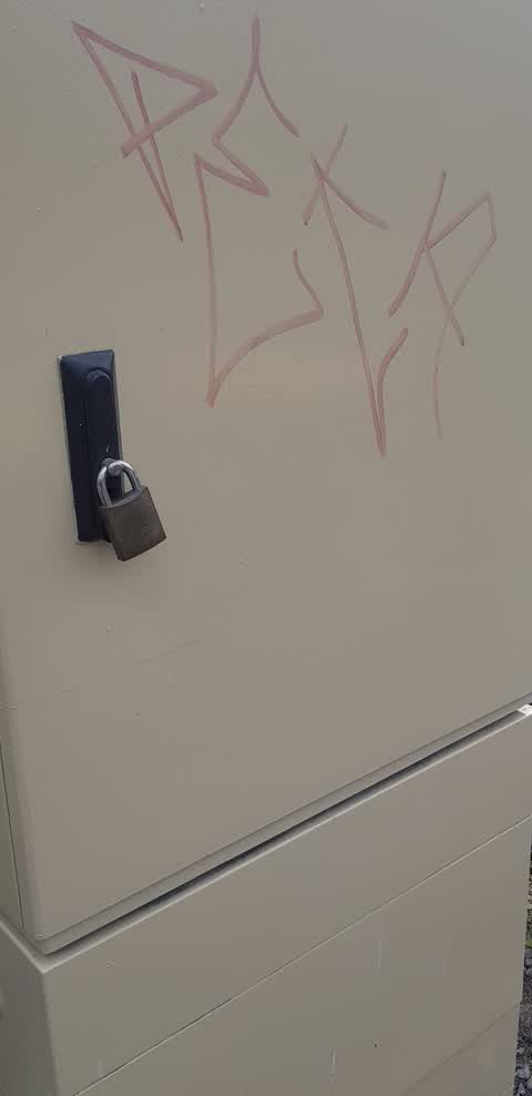 Graffiti, a report photo