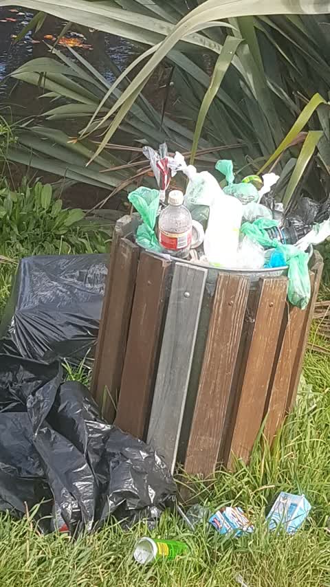 Rubbish/Recycling, a report photo