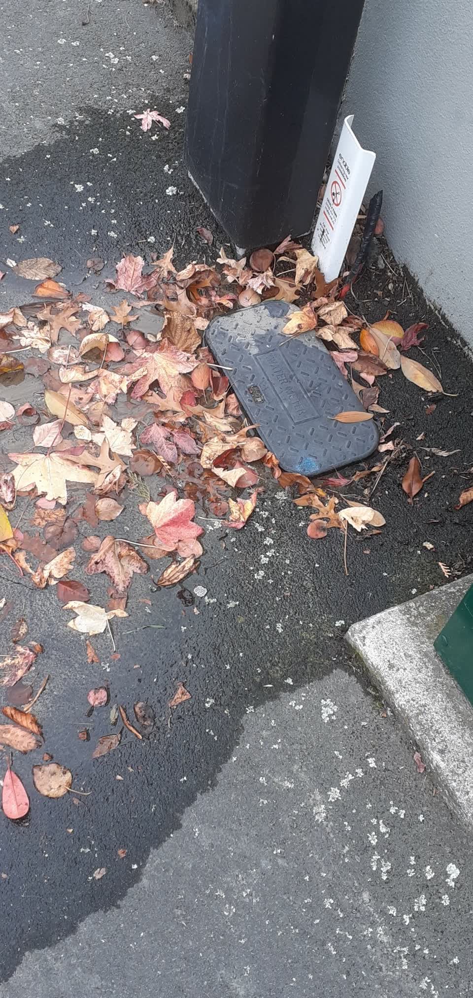 The photograph attached to this water supply report