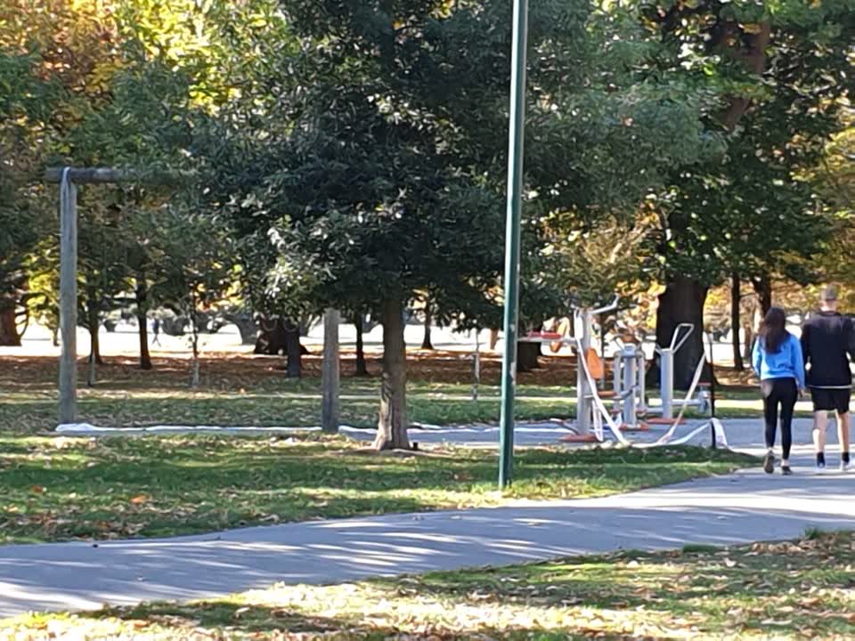 The photograph attached to this parks report