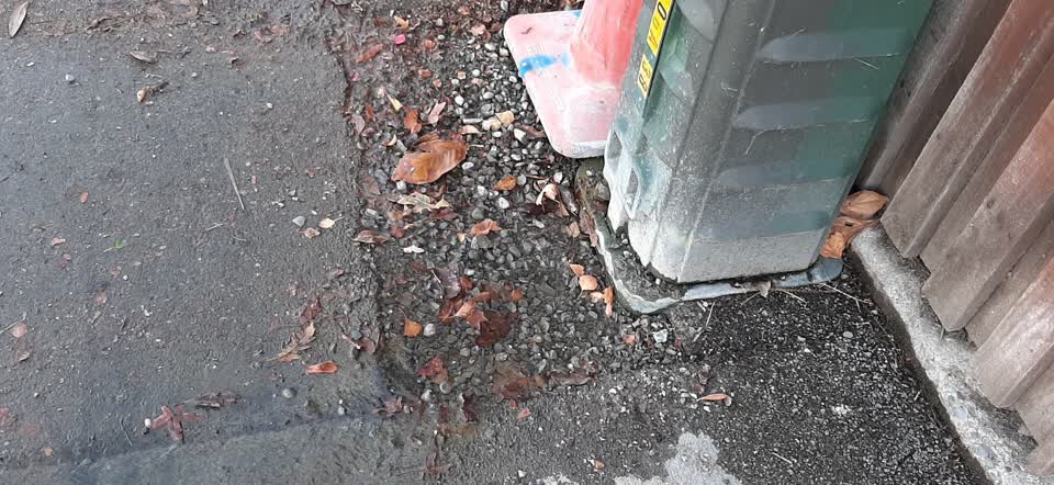 The photograph attached to this water supply report
