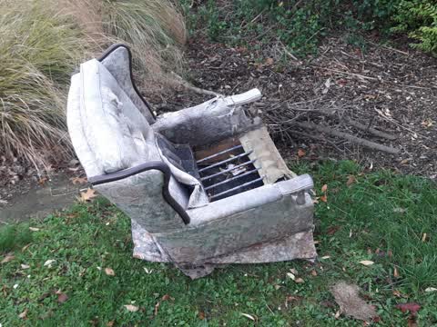 Rubbish/Recycling, a report photo