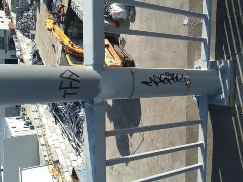Graffiti, a report photo