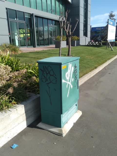Graffiti, a report photo