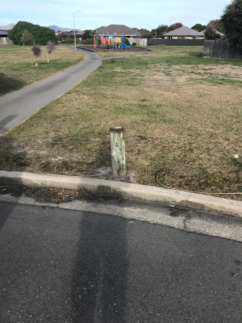 The photograph attached to this parks report