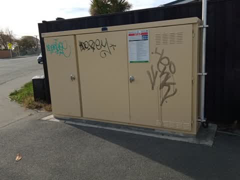 Graffiti, a report photo