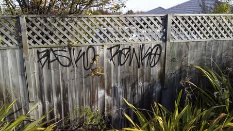 Graffiti, a report photo