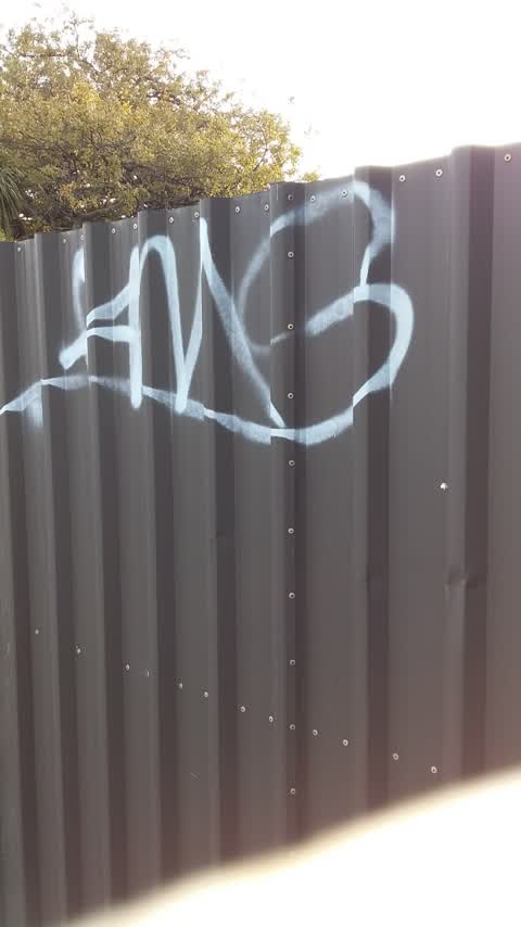 Graffiti, a report photo