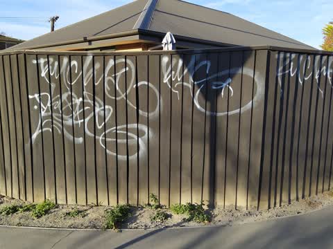 Graffiti, a report photo